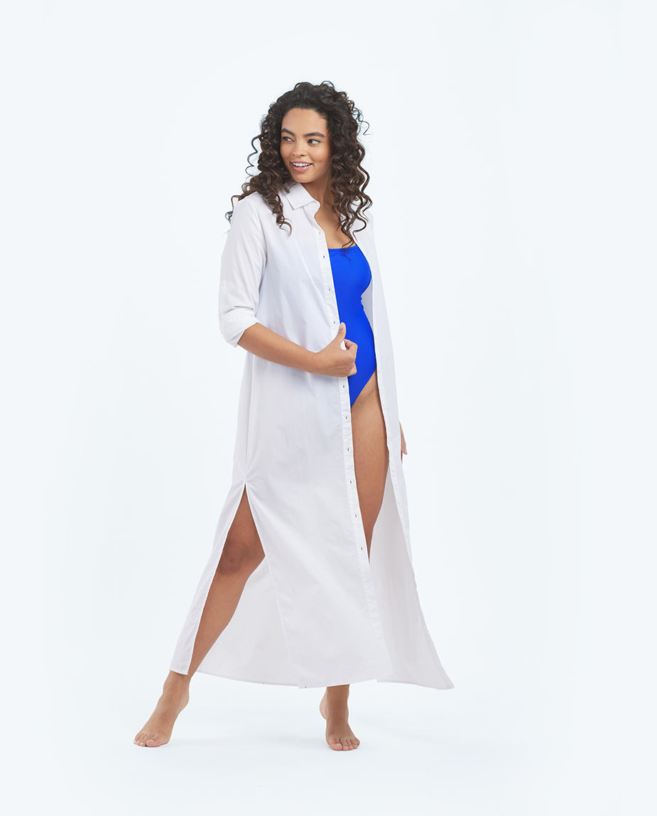  The Perfect Boyfriend Shirtdress Cover-Up