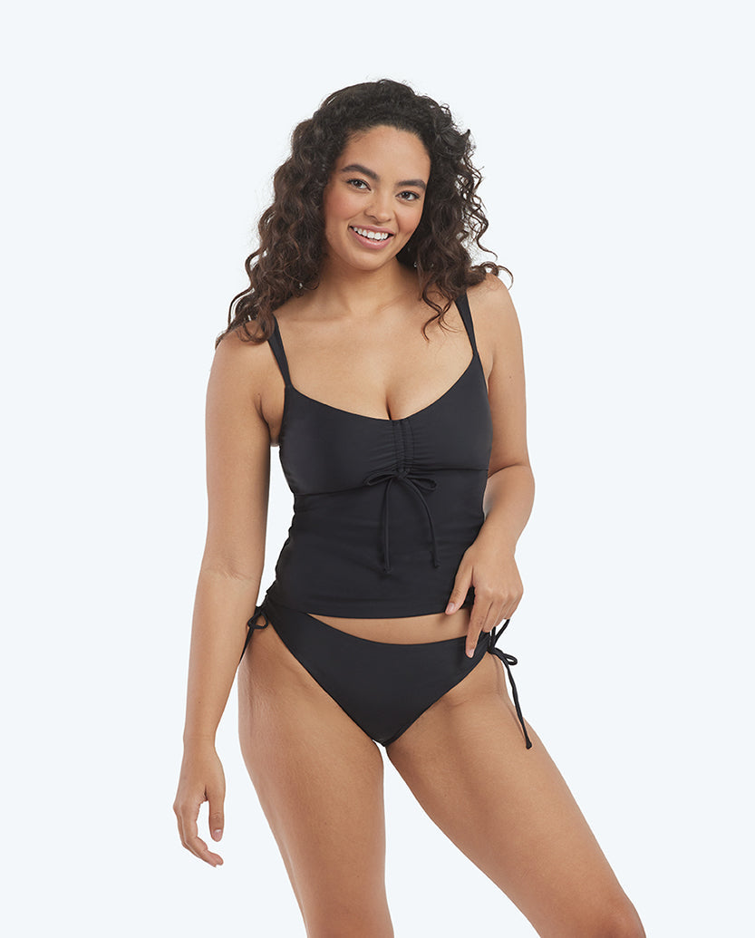  The Cinched Tankini Top - Sea Urchin
