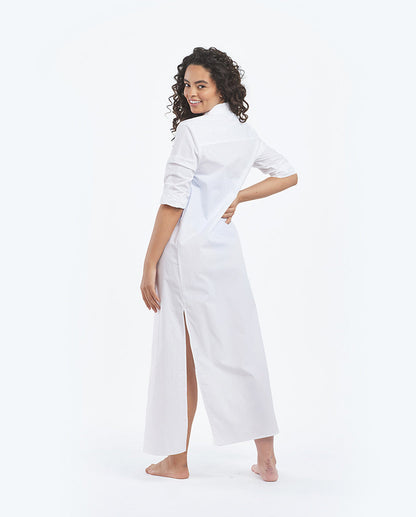  The Perfect Boyfriend Shirtdress Cover-Up