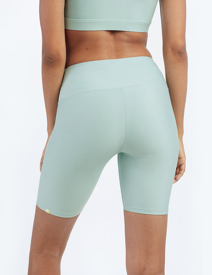  The Do-It-All High Rise Biker Shorts - Sage