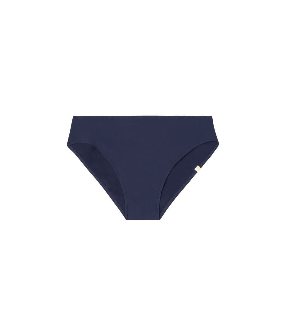  The Classic Mid-Rise Bikini Bottom - Deep Sea