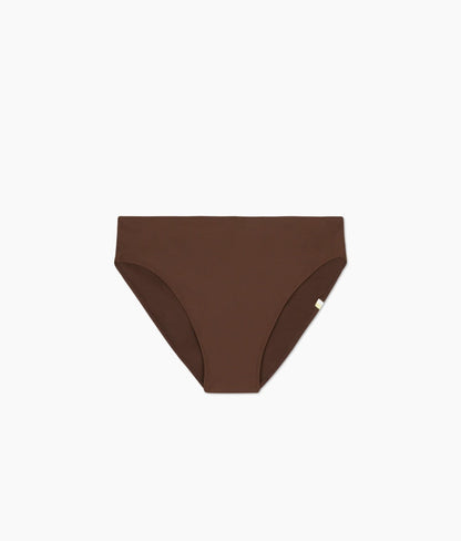  The Classic Mid-Rise Bikini Bottom - Mocha