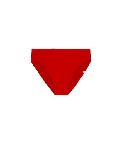  The Classic Mid-Rise Bikini Bottom - Lava