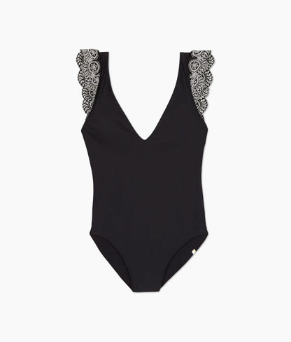  The Eyelet Ruffle Backflip - Sea Urchin