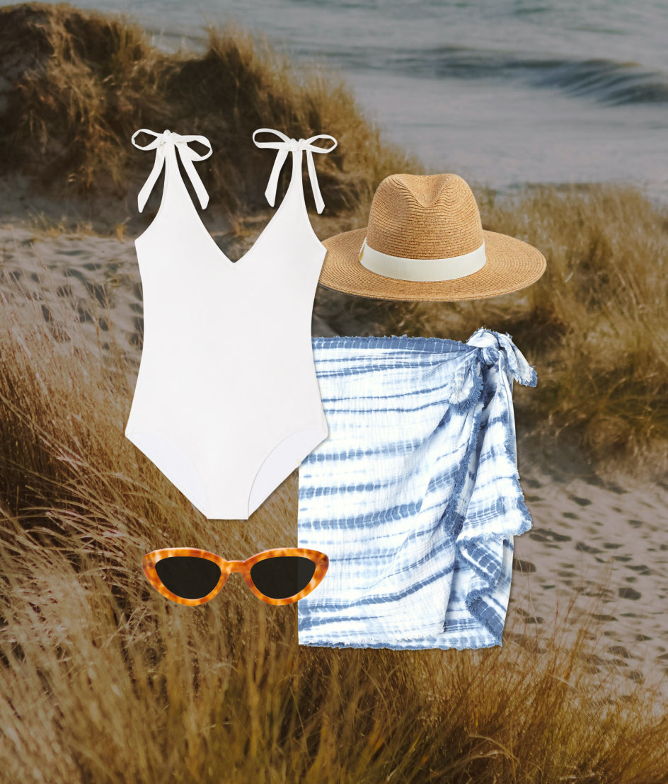  The Going Places Gauze Sarong - Summer Tie Dye