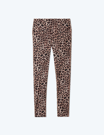  The Do-It-All High Rise 7/8 Leggings - Terracotta Leopard