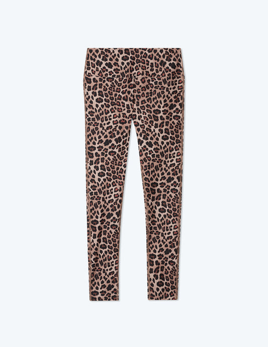  The Do-It-All High Rise 7/8 Leggings - Terracotta Leopard