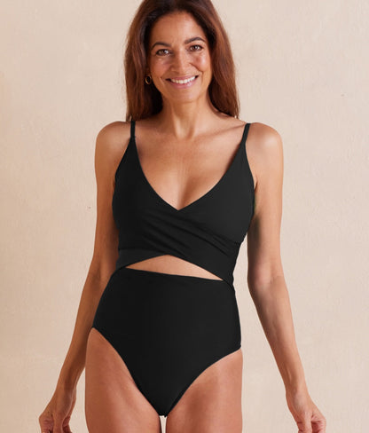  The Long Torso Sea Breeze Cutout One-Piece - Sea Urchin
