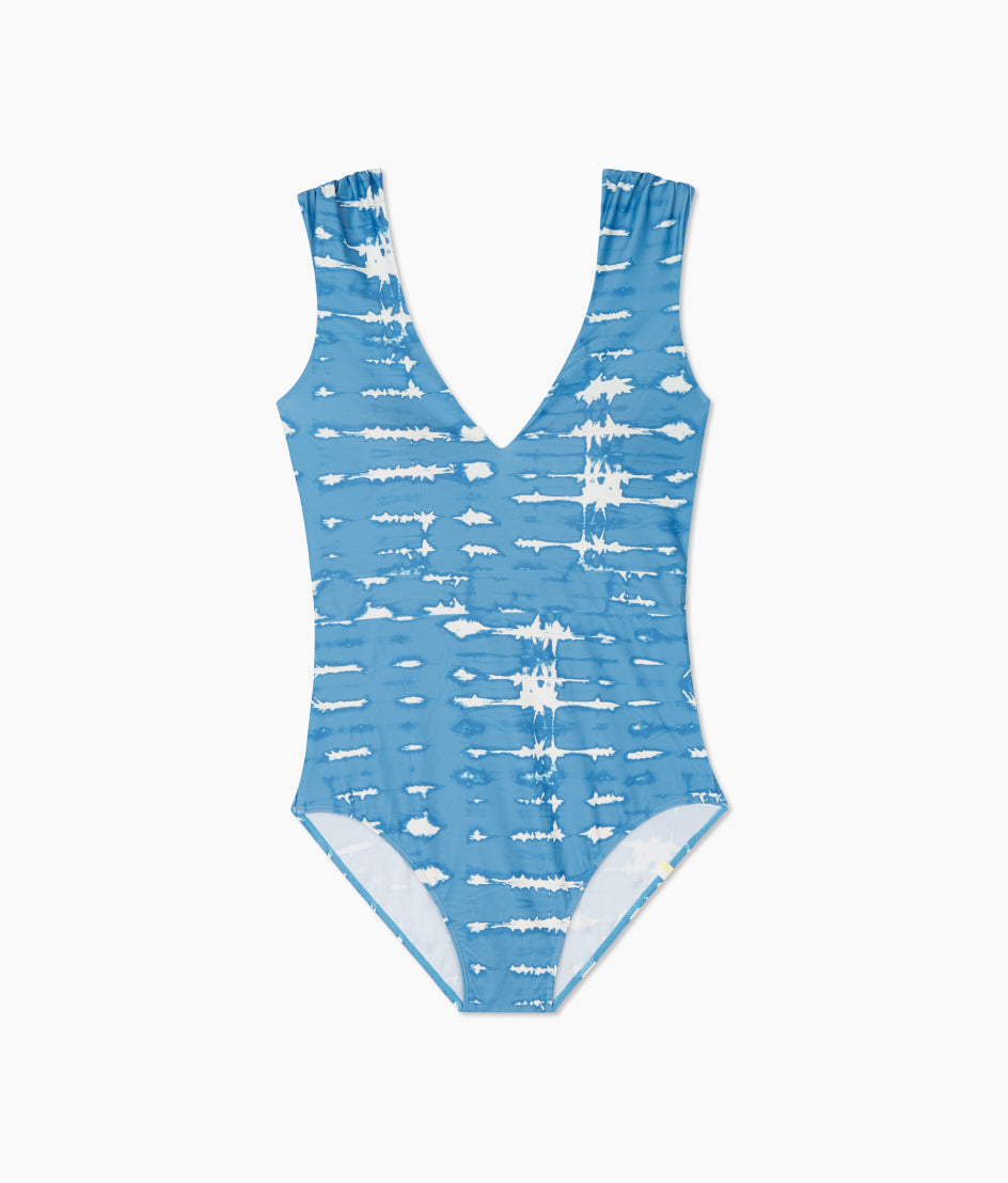  The Long Torso Ruched Backflip - Summer Tie Dye