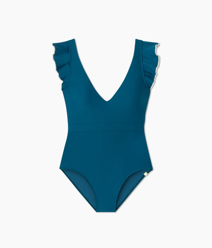  The Long Torso Ruffle Backflip - Seaglass & Seaweed
