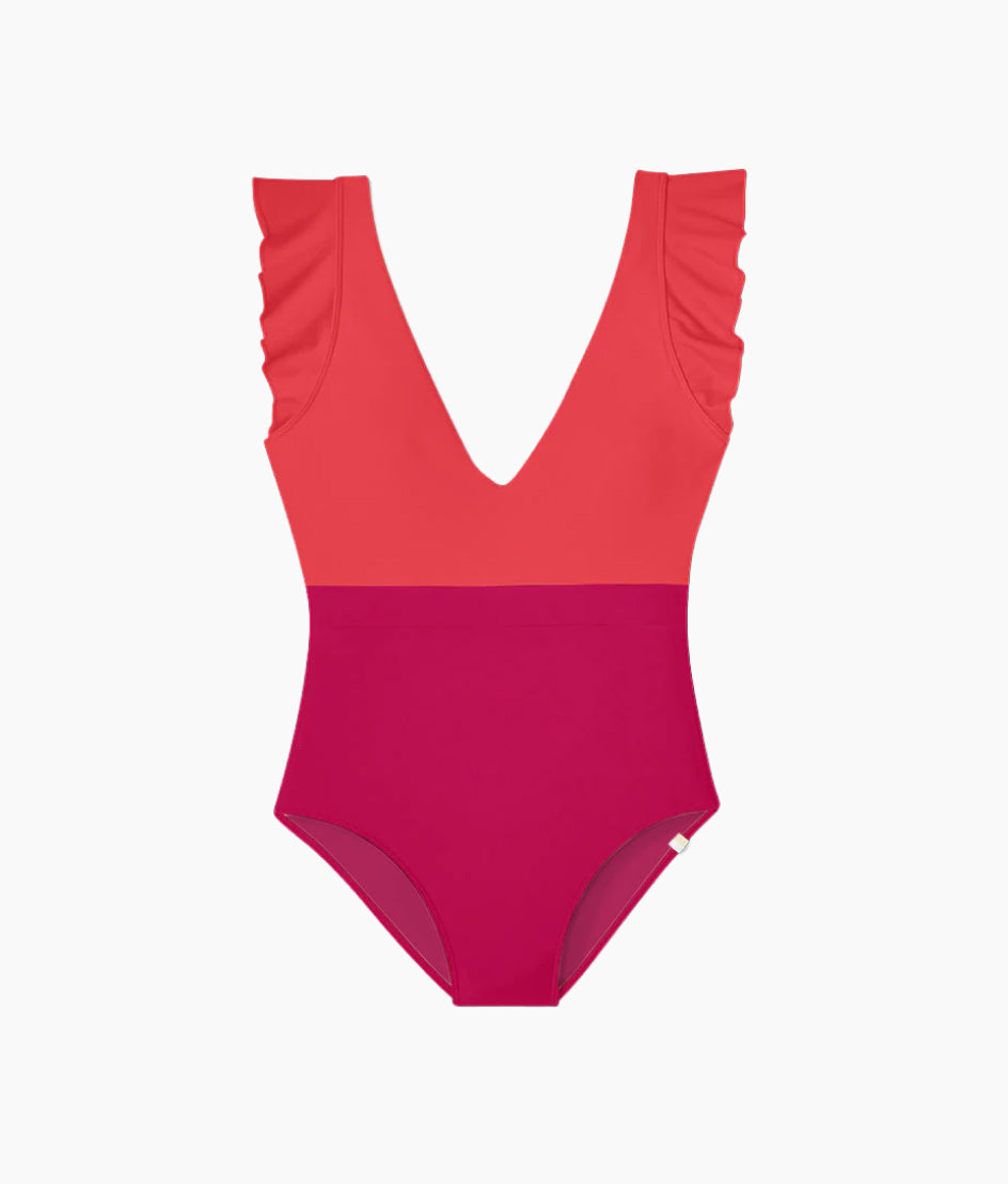  The Ruffle Backflip - Summer Berry & Spritz