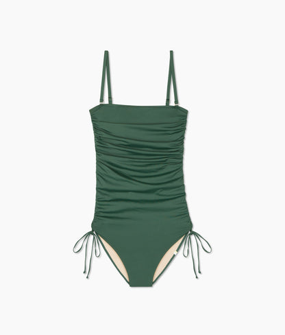  The DreamDrape Cinched Bandeau - Olive