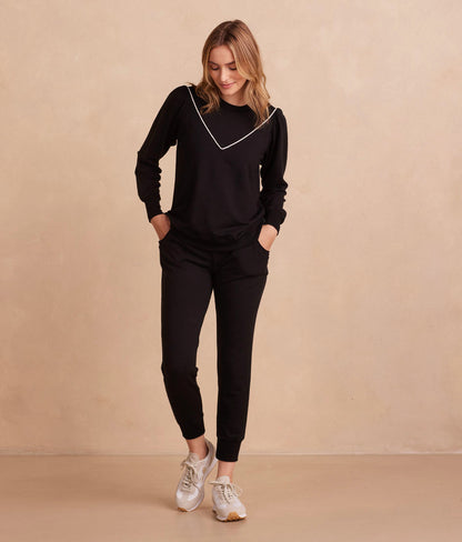  The Softest French Terry Jogger - Sea Urchin