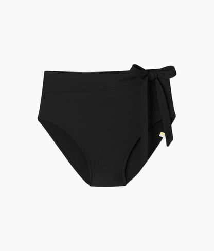  The Side-Tie High Leg High Rise Bottoms - Sea Urchin