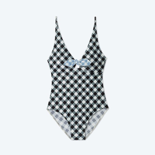  The Jetsetter - Gingham In Sea Urchin