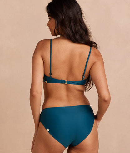  The Wanderlust Bikini Top - Seaweed